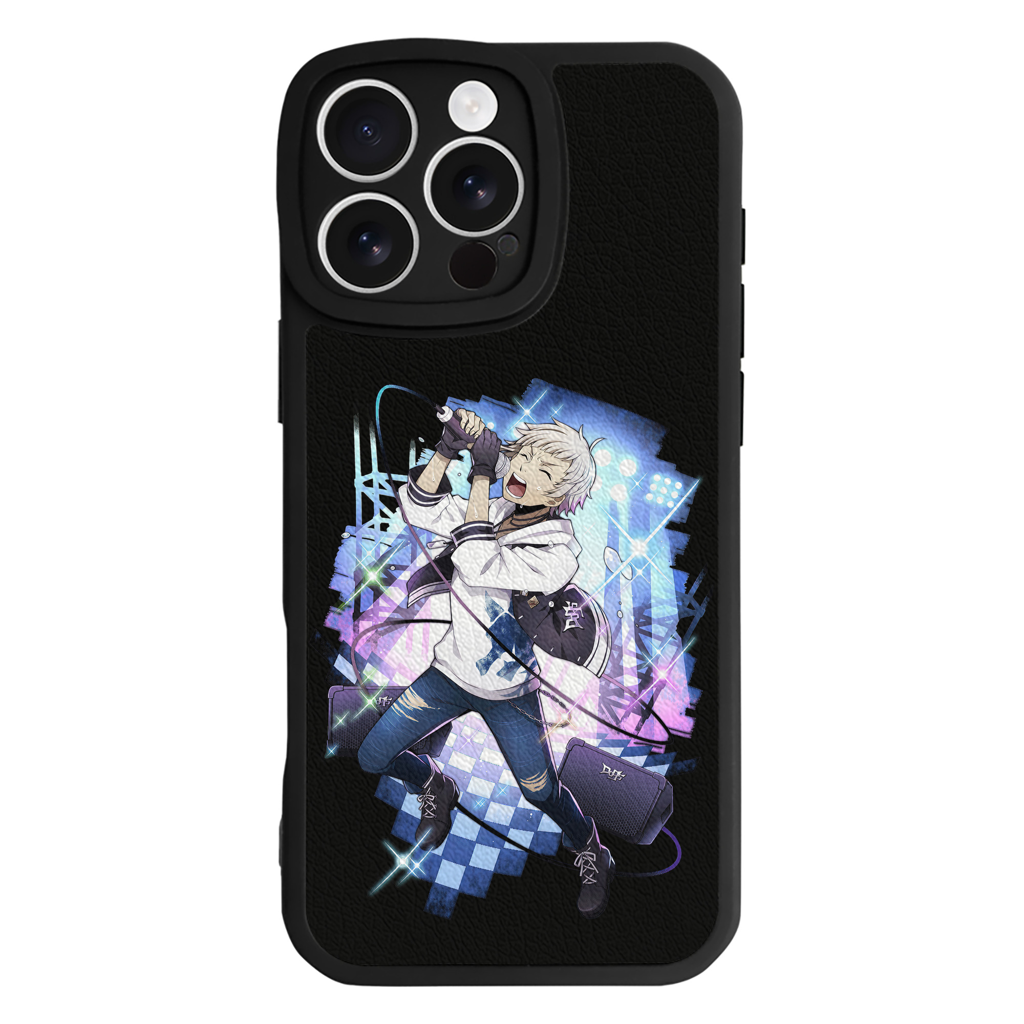 （画像用） 文豪ストレイドッグス Bungo Stray Dogs 【iPhone 16シリーズ対応】シリコンスマホケース（レザー調） 材質：シリコン